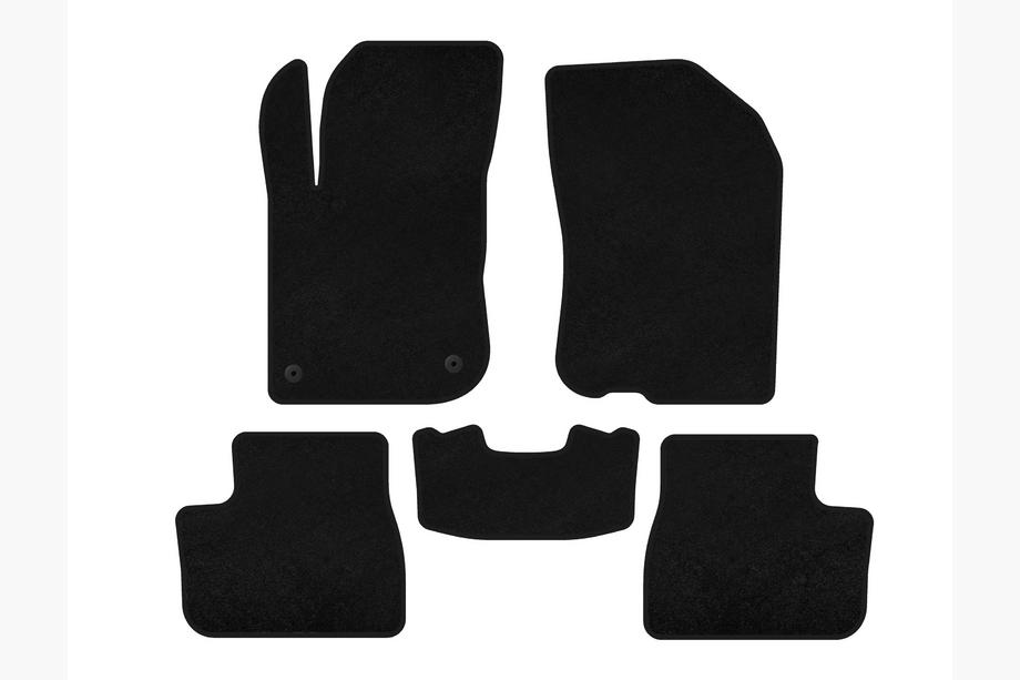 Peugeot 208 2012-2019 Textil Fußmatten Classic (schwarz) Image