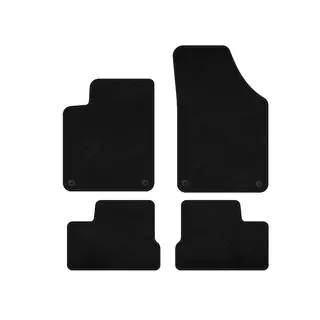 Textil Fußmatten Classic (schwarz)