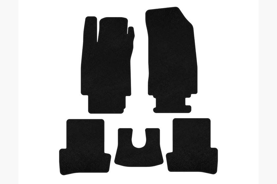 Renault Clio III 2005-2012 Textil Fußmatten Classic (schwarz) Image