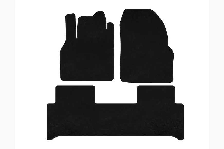 Renault Scenic/Grand 2003-2009 Textil Fußmatten Classic (Schwarz) Image