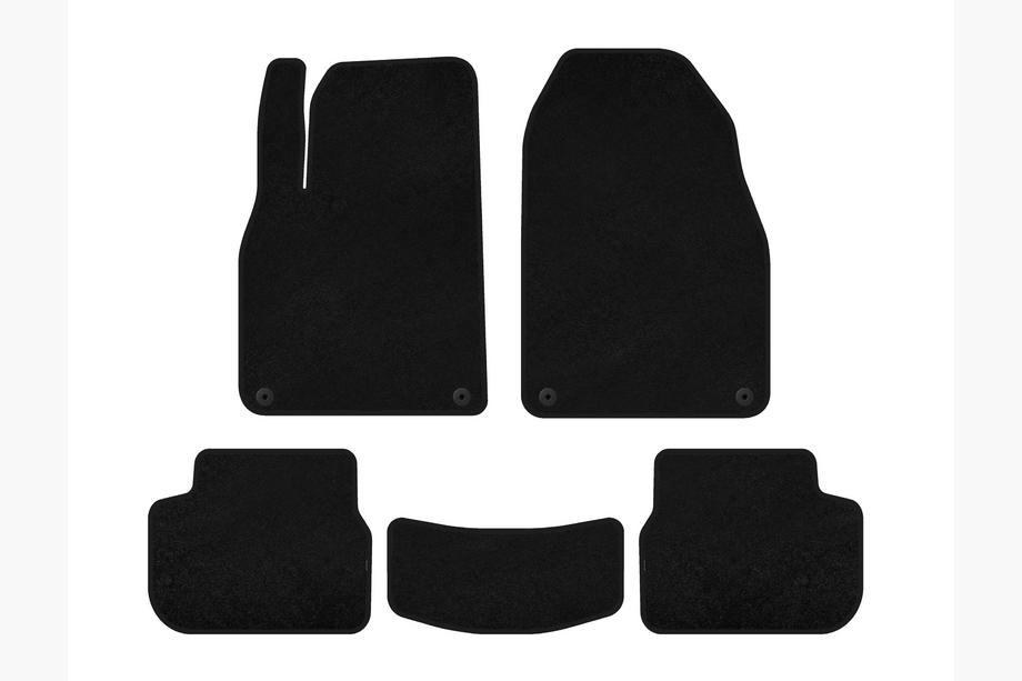 Saab 9-3 2002-2014 Textil Fußmatten Classic (schwarz) Image
