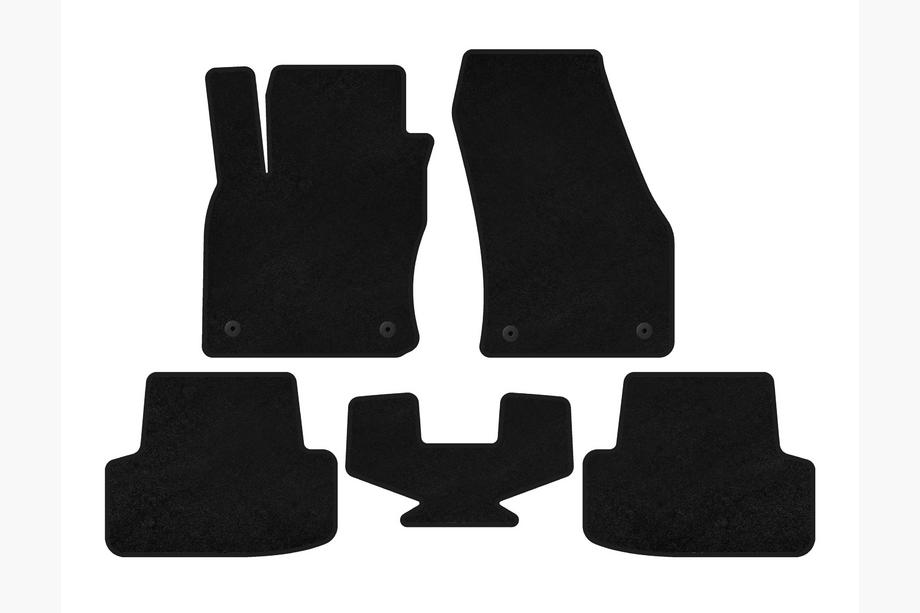Seat Ateca 2016- Textil Fußmatten Classic (Schwarz) Image