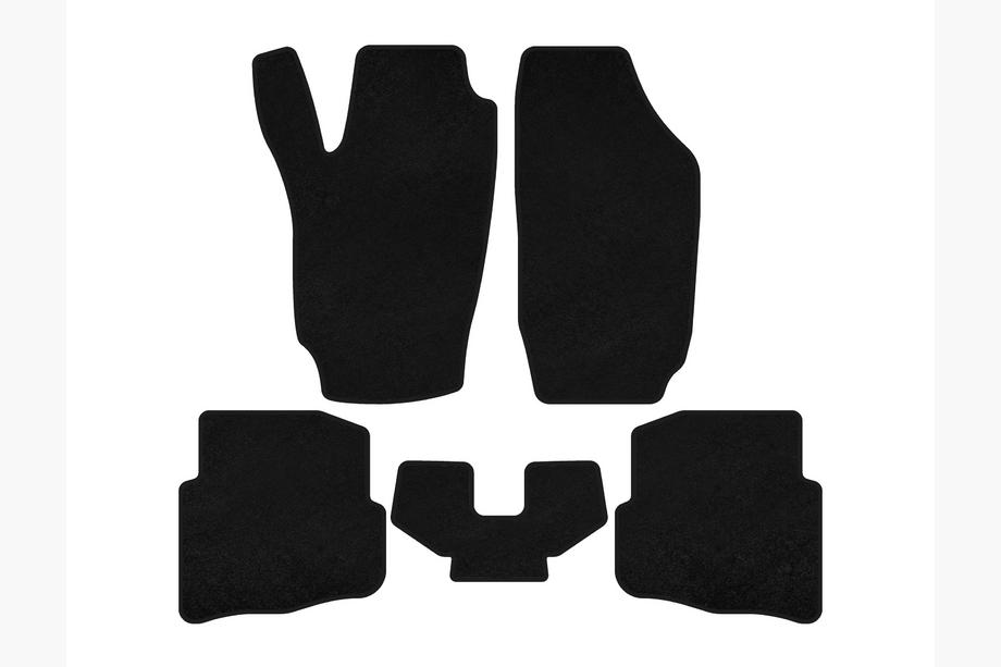 Seat Ibiza 2002-2009 Textil Fußmatten Classic (schwarz) Image