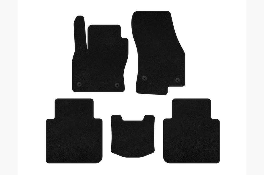 Seat Tarraco 2018- Textil Fußmatten Classic (Schwarz) Image