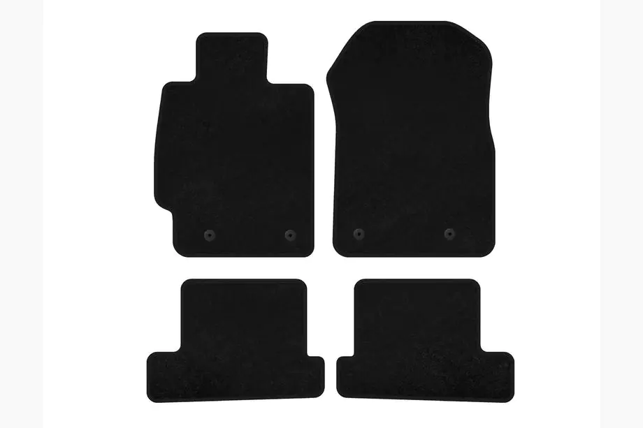 Subaru BRZ 2012-2021 Textil Fußmatten Classic (Coupé, Schwarz) Image