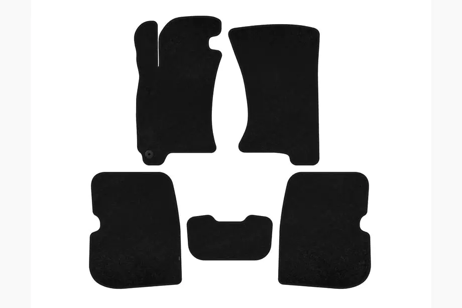 Subaru Forester 1997-2002 Textil Fußmatten Classic (Schwarz) Image