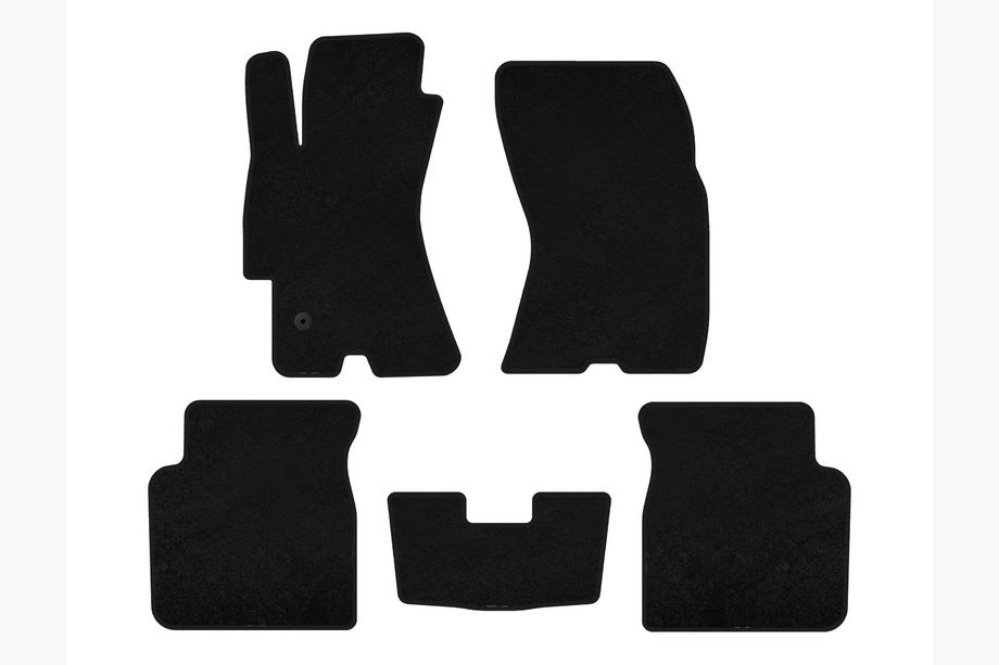 Subaru Outback 2005-2009 Textil Fußmatten Classic (Schwarz) Image