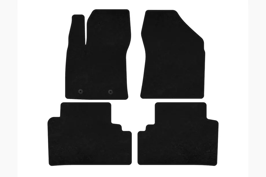 Toyota Avensis 2009-2018 Textil-Fußmatten Classic (SD, Schwarz) Image