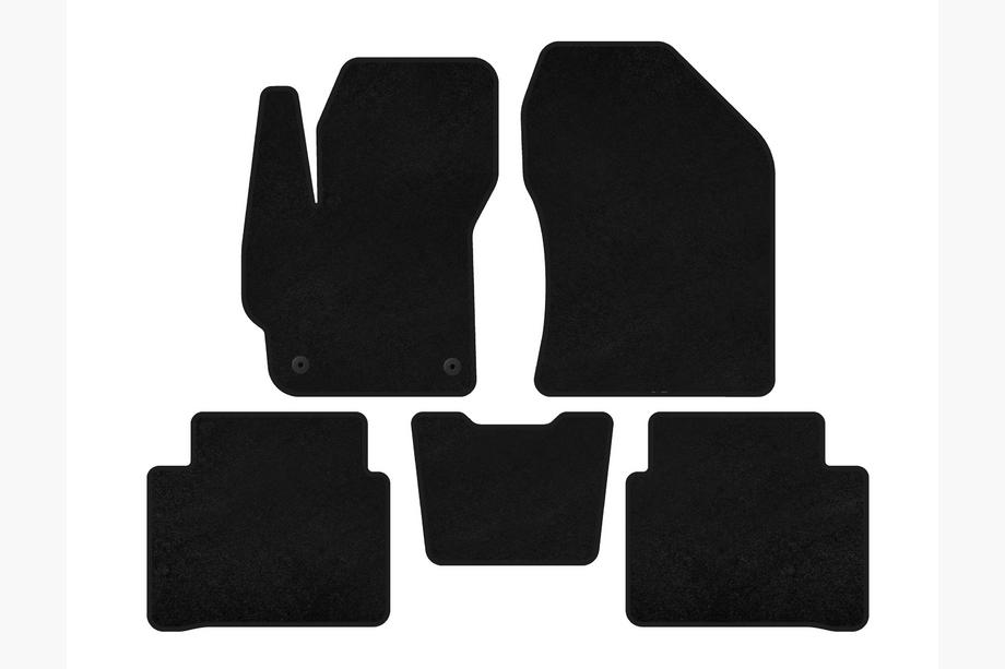 Toyota Corolla 2019- Textil-Fußmatten Classic (SD, Schwarz) Image