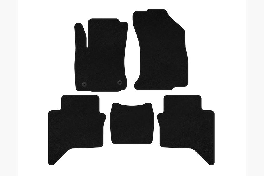 Toyota Hilux 2015- Textil Fußmatten Classic (schwarz) Image