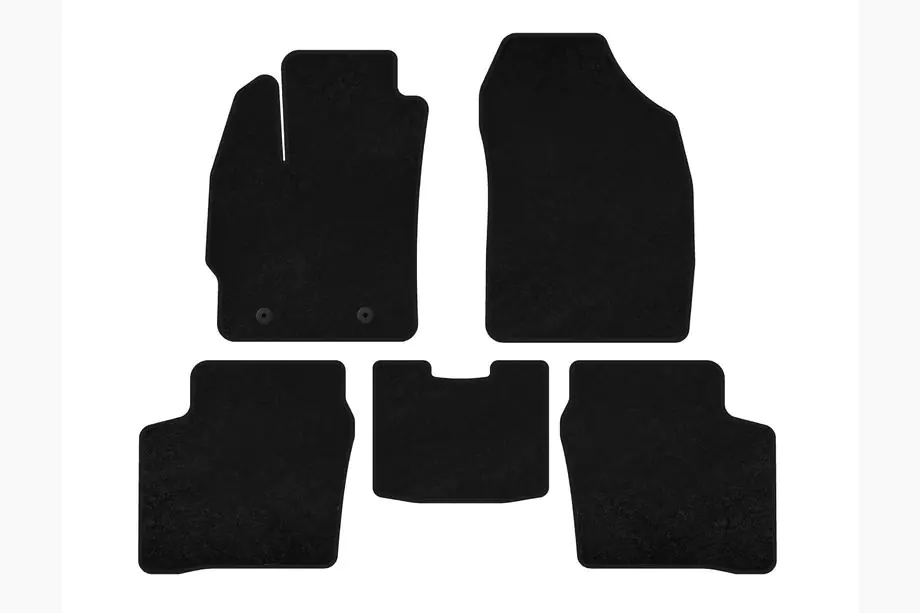 Toyota Prius 2003-2009 Textil Fußmatten Classic (LB, Schwarz) Image