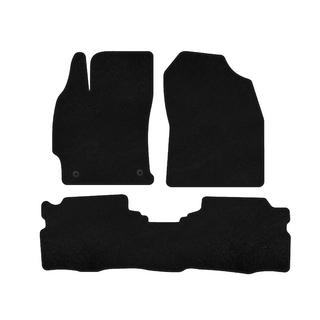 Textil Fußmatten Classic (LB, Hybrid, Schwarz) Toyota Prius 2015-2022 Foto 1