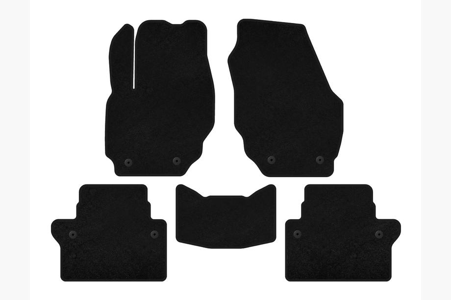 Volvo S80 2006-2016 Textil Fußmatten Classic (schwarz) Image