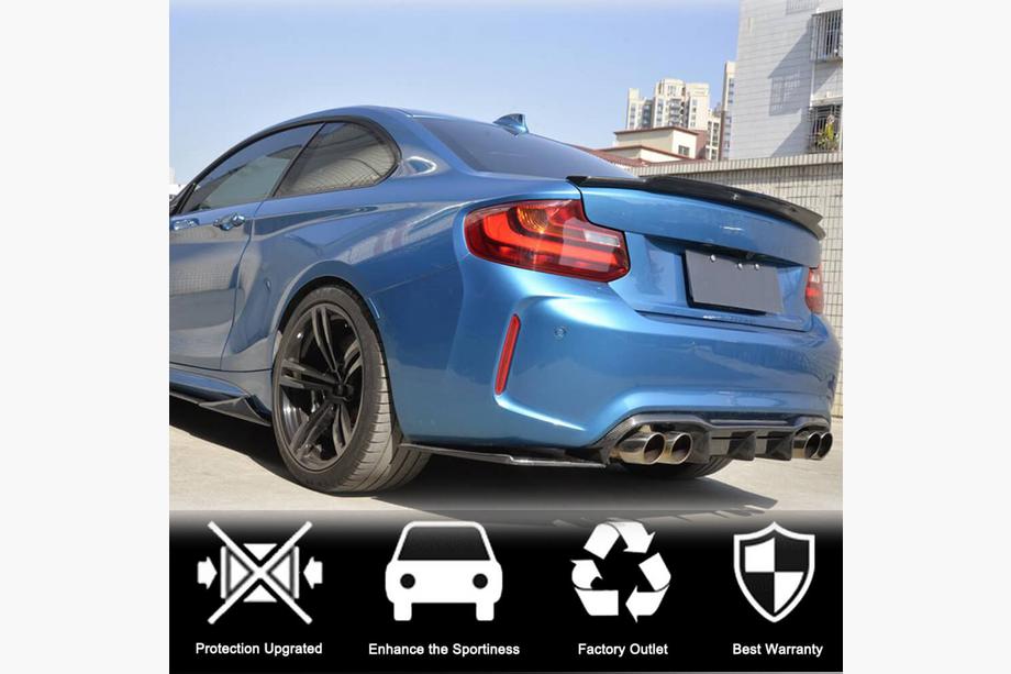 BMW 2 Series F22/F23 2014-2021 Kofferraumdeckel Spoiler FRP (Coupe) Foto 1