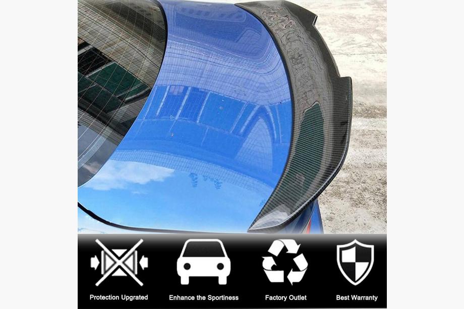 BMW 2 Series F22/F23 2014-2021 PSM-Style V2 Heckspoiler (für F22, Carbon) Foto 3