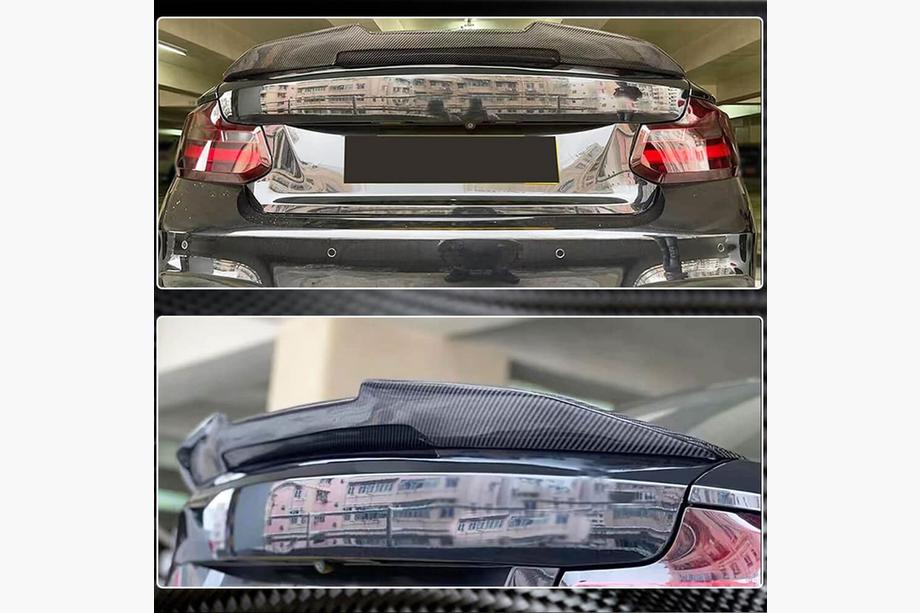 BMW 2 Series F22/F23 2014-2021 PSM-Style V2 Heckspoiler (für F22, Carbon) Foto 4