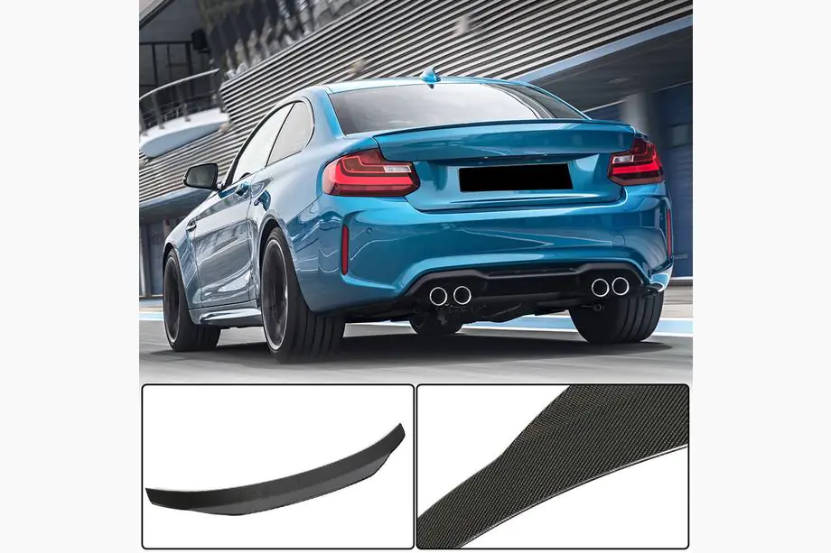 BMW 2 Series F22/F23 2014-2021 Heckspoiler V4 (für F22, Carbon) Image