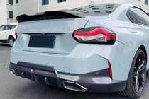 BMW 2 Series G42 2021- Spoiler MP-Style (Schwarz Glanz) Foto 2