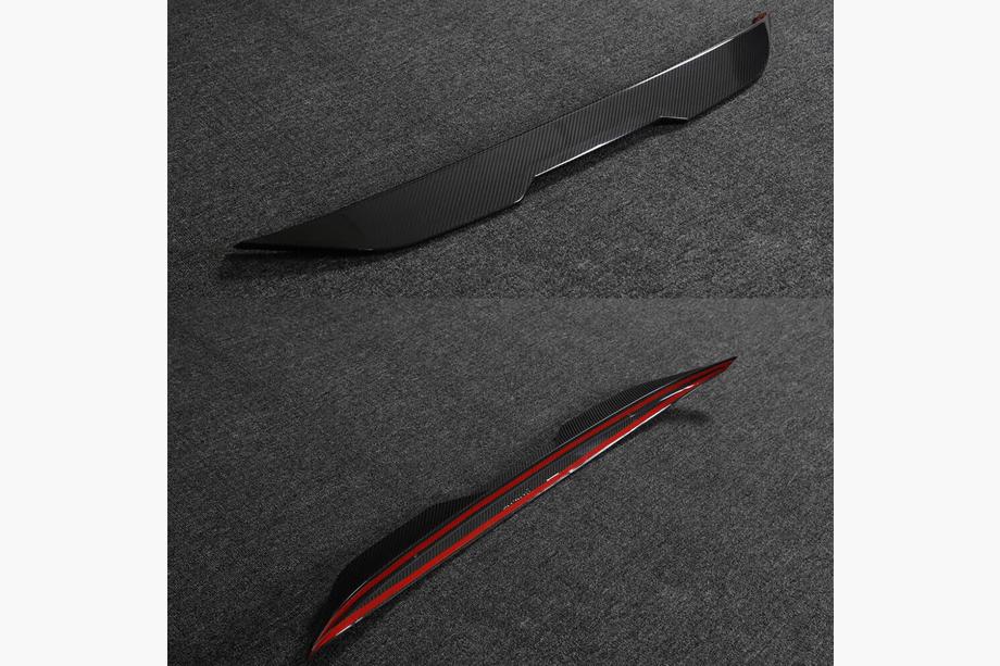 BMW 2 Series G42 2021- Heckspoiler M4-Style V2 (Carbon) Foto 3