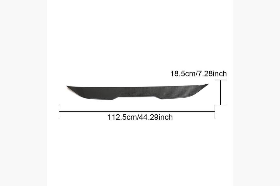 BMW 2 Series G42 2021- Heckspoiler M4-Style V2 (Carbon) Foto 4