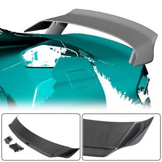 Heckspoiler V6 (Schwarz Glanz) BMW 2 Series G42 2021- Foto 2