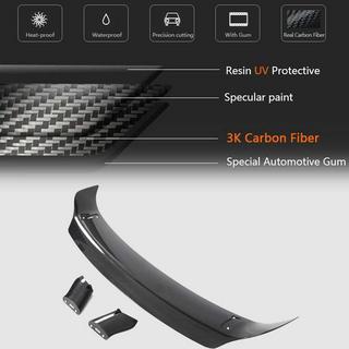 Heckspoiler V6 (Schwarz Glanz) BMW 2 Series G42 2021- Foto 3