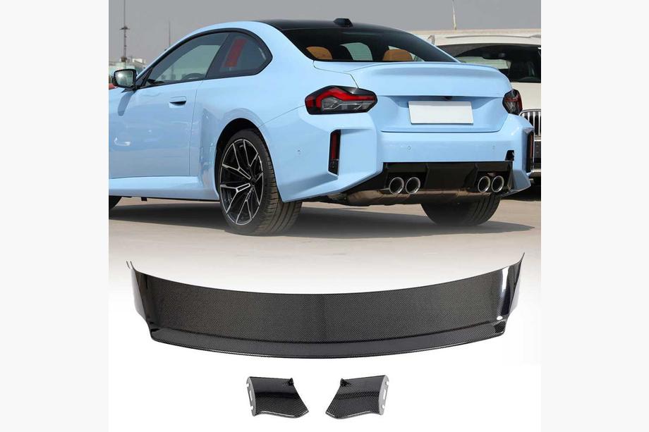 BMW 2 Series G42 2021- Heckspoiler V6 (Schwarz Glanz) Image