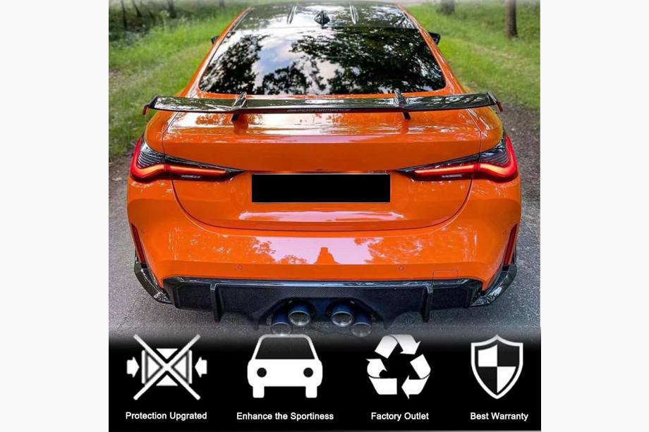 BMW 4 Series G22/23/26 2020- Heckspoiler (für G82/83, Carbon) Foto 4
