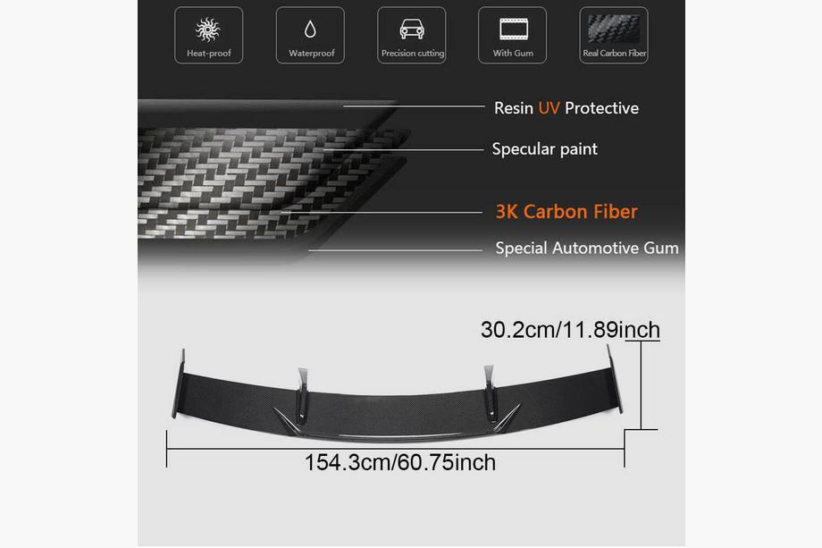 BMW 4 Series G22/23/26 2020- Heckspoiler (für G82/83, Carbon) Foto 7