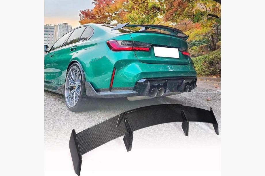 BMW 3 Series G20/G21 2018- Kofferraumdeckel Spoiler Trockencarbon V2 (für G80) Image