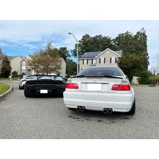Spoiler M4-Style (für Coupe, Carbon) BMW 3 Series E46 1998-2006 Foto 2