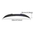 BMW 3 Series E90/E91 2005-2011 PSM-Style V1 Heckspoiler (für E90, Carbon) Foto 7