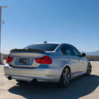 BMW 3 Series E90/E91 2005-2011 Kofferraumdeckel Spoiler FRP V1 (SD) Foto 3