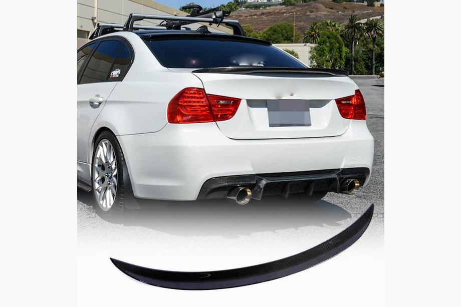 BMW 3 Series E90/E91 2005-2011 Spoiler MP-Style (für E90, Carbon) Image