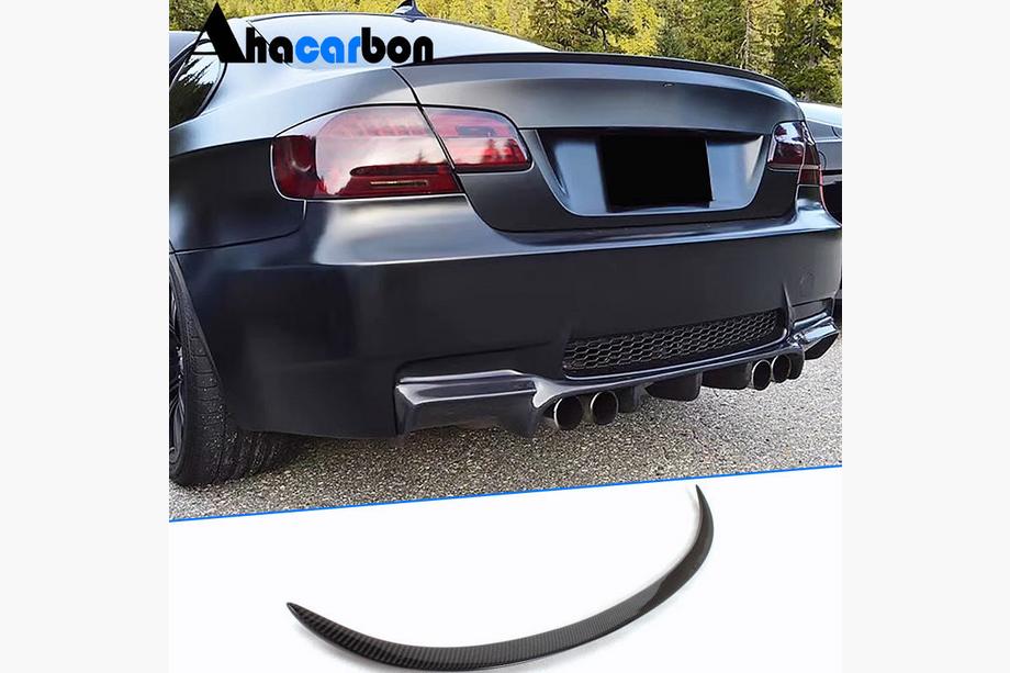 BMW 3 Series E90/E91 2005-2011 Kofferraumdeckel Spoiler Carbon V7 (SD) Image