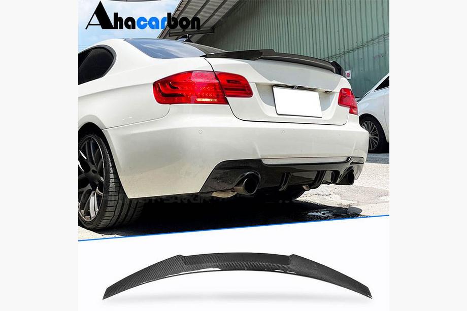 BMW 3 Series E92/E93 2006–2013 Spoiler M4-Style V2 (für E92, Carbon) Image