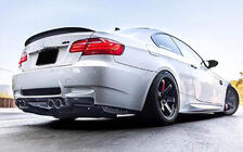 BMW 3 Series E90/E91 2005-2011 Heckspoiler Kofferraum Carbonfaser V5 (Coupe) Foto 3