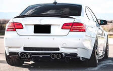 BMW 3 Series E90/E91 2005-2011 Heckspoiler Kofferraum Carbonfaser V5 (Coupe) Foto 4