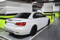 BMW 3 Series E90/E91 2005-2011 Kofferraumdeckel Spoiler Carbon V2 (Cabrio) Foto 5