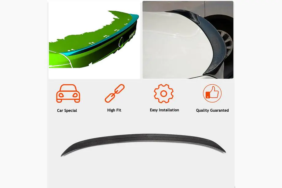 BMW 3 Series F30/F31 2012-2019 Spoiler P-Style (für F30/F80, Carbon) Foto 2