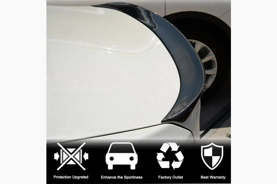 BMW 3 Series F30/F31 2012-2019 Spoiler P-Style (für F30/F80, Carbon) Foto 3