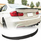BMW 3 Series F30/F31 2012-2019 Kofferraumdeckel Spoiler Carbon Look ABS (SD) Foto 1