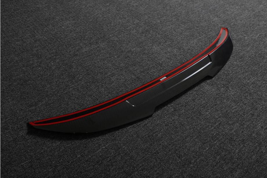 BMW 3 Series F30/F31 2012-2019 PSM-Style V1 Heckspoiler (für F30/F80, Carbon) Foto 3