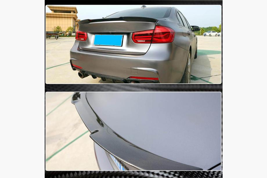 BMW 3 Series F30/F31 2012-2019 Kofferraumdeckel Spoiler FRP V11 (SD) Foto 5