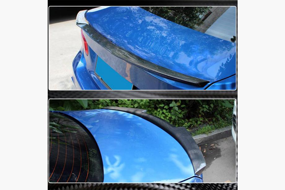 BMW 3 Series F30/F31 2012-2019 Spoiler M4-Style (für F30/F80, Forged Carbon) Foto 5