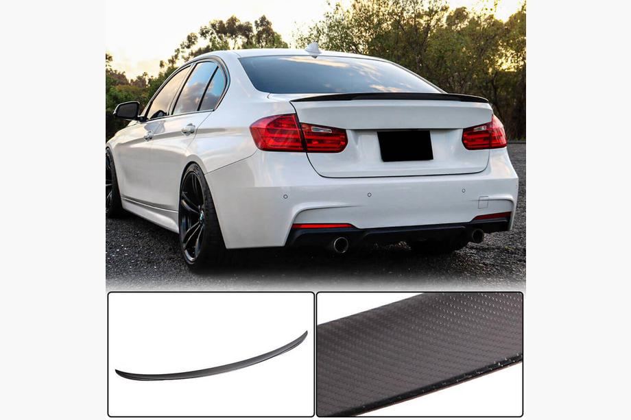 BMW 3 Series F30/F31 2012-2019 Kofferraumdeckel Spoiler Carbon V16 (SD) Foto 1