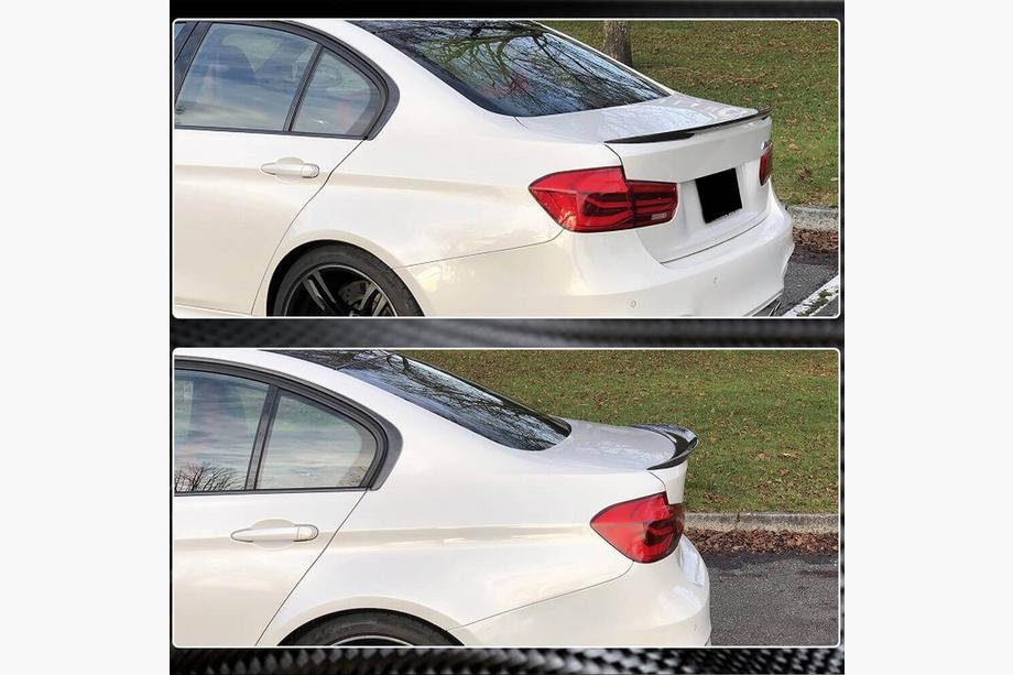 BMW 3 Series F30/F31 2012-2019 Kofferraumdeckel Spoiler Carbon V16 (SD) Foto 3