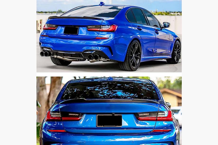 BMW 3 Series G20/G21 2018- Spoiler V5 (für G20/G80, Carbon) Foto 2