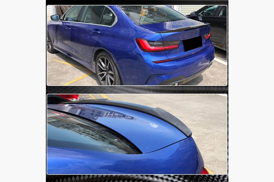 BMW 3 Series G20/G21 2018- Spoiler M4-Style V1 (für G20/G80, Carbon) Foto 3