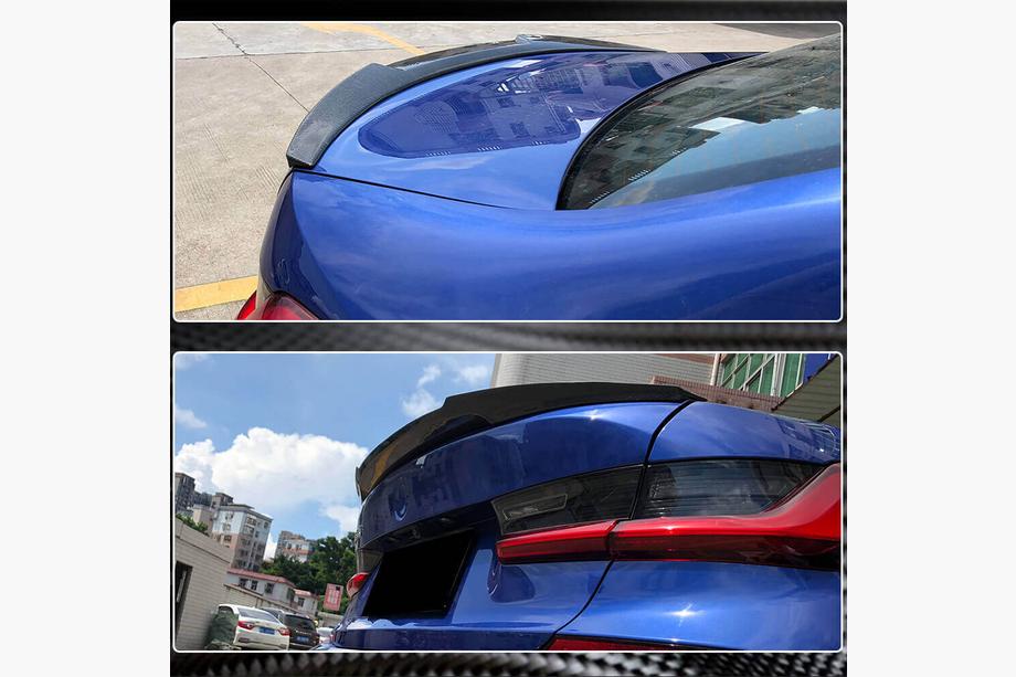 BMW 3 Series G20/G21 2018- Spoiler M4-Style V1 (für G20/G80, Carbon) Foto 4